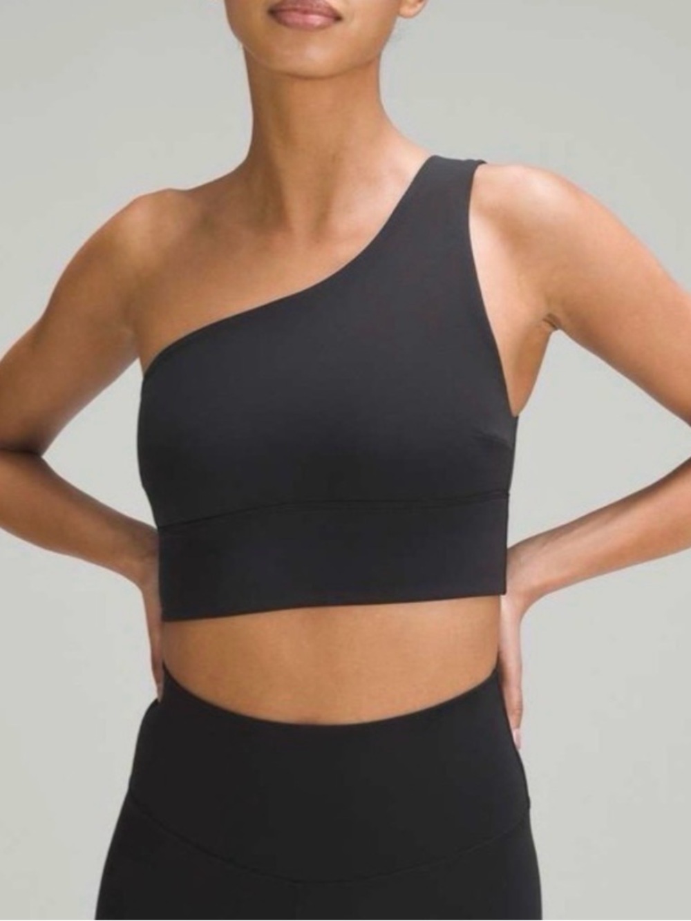 Lululemon Align Asymmetrical Bra Black Size 6